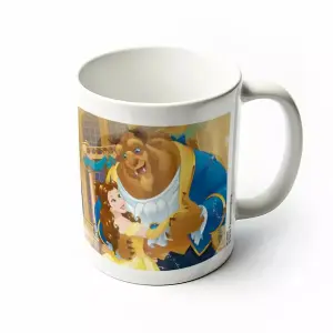 Beauty And The Beast Mug Gold/Blue (One Size)