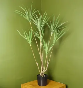 Dragon Tree Dracaena Plant 125cm Natural Look Artificial Botanik