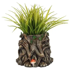 Something Different Green Man Plant Pot Brown (One Size)