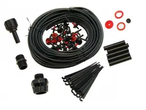 3mm Micro Irrigation Watering System Kit Garden Hose Drip Feeder 23M