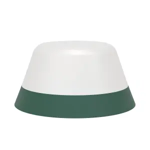 EGLO Meggiano Modern Green & White RGB Touch Dimmer Table Lamp