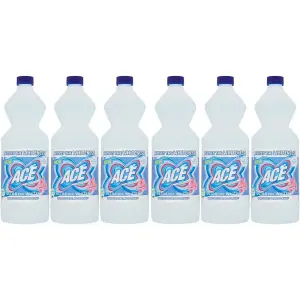 Ace Laundry Bleach Ultra White Floral Bonquet 1L - Pack of 6