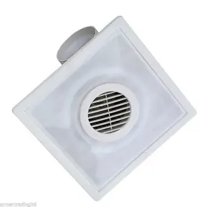 Bathroom Ceiling Extractor Fan 100mm / 4" with Energy Saving