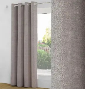 Boucle SALE Silver Single Door Curtain - On Trend, Thermal, Warm, Noise Reducing - 66 x 84 inch (168x214cm)