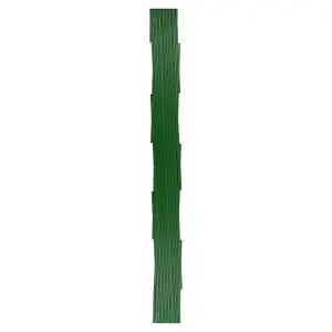 URBN-GARDEN 128cm Height Expanding Green Plastic Wall Foldable Trellis Fence Climbing Plants Garden Decor