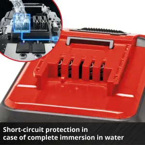 Einhell 3.0Ah Battery Power X-Change SEALED IP57 Rated Protected Against Water & Dust - Compatible With All Power X-Change Devices