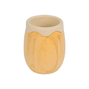 Tiny Dining Bamboo Baby Trainer Cup - 130ml - Beige