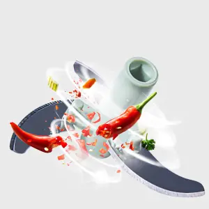 GastroMax Onion Chopper For Effortless Chopping With Pull-Cord Function