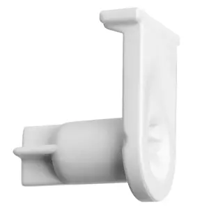 SPARES2GO Door Hinge Support Socket for Bosch fits Neff Fridge Freezer (White)