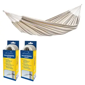 Barbados Hammock Hanging Set Cappuccino