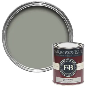 Farrow & Ball Modern Pigeon No.25 Eggshell Paint, 750ml