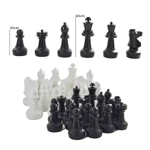 Giant Chess Pieces For Lawn Games - Weatherproof