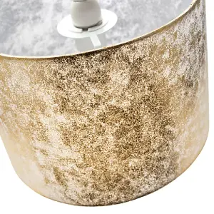 Modern Designer Gold Foil Effect 10 Lamp Shade for Table or Ceiling Use