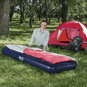 Bestway Pavilion Easy Inflate Flocked Single Airbed