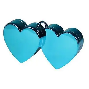 Amscan Double Heart Balloon Weight Light Blue (One Size)