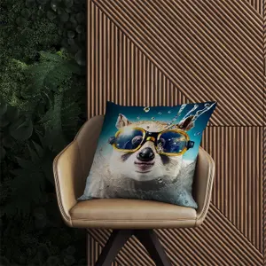 Dormouse Splashart Outdoor Cushion 60cm x 60cm