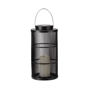 Smart Garden Urbane Black Plastic Solar-powered Outdoor LED Large Lantern