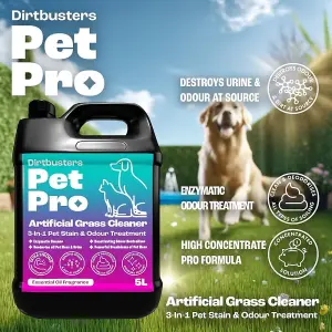 Pet Pro Artificial Grass Cleaner For Dogs & Cats (5L)