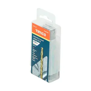 Timco - Ground Jobber Drills - Cobalt M35 (Size 4.8mm - 10 Pieces)