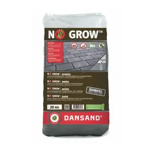 Weed Free Paving Sand Polymeric Weed Killer Inhibitor 20kg Dark Paving Grout Dansand - FREE DELIVERY INCLUDED