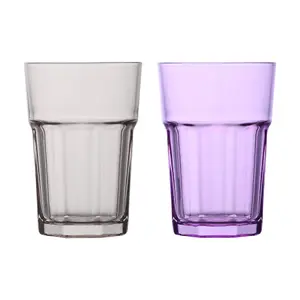 LAV - Aras Highball Glasses - 365ml - Multicolour - Pack of 6