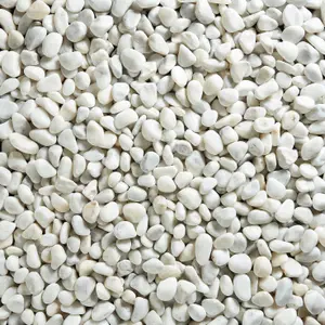 Kelkay Pearl White Cobbles Premium Aggregates Cobbles Bulk Bag 750kg