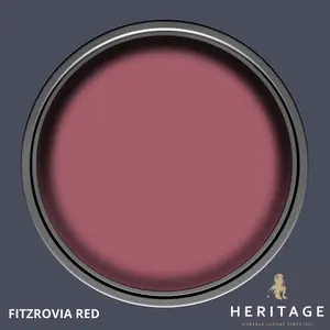 Dulux Trade Heritage Fitzrovia Red Eggshell Wall paint, 750ml