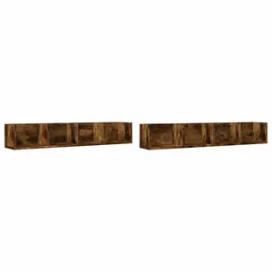 Oliveah 2 Piece (Set of 2) Smoked Oak