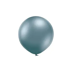 Belbal Latex Gloss Balloons (Pack of 100) Blue (One Size)