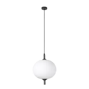 Luminosa Saigon Globe Pendant White, E27, IP65