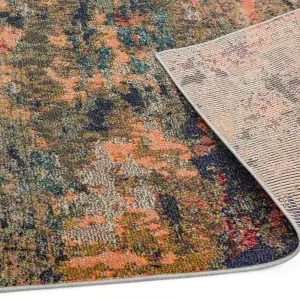 Multicolor Modern Easy to Clean Abstract Rug For Dining Room-160cm X 230cm