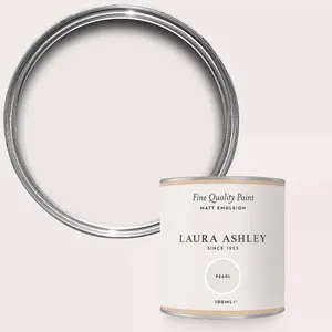 Laura Ashley Pearl Matt Emulsion Paint Sample