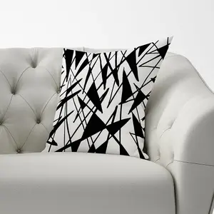 Brush Abstract Pattern Cushions 60cm x 60cm