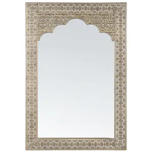 Beliani Traditional Wall Mirror PALI Metal Gold