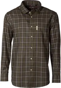 Rydale Men's Country Checked Shirt - Wetwang - Dark Olive S