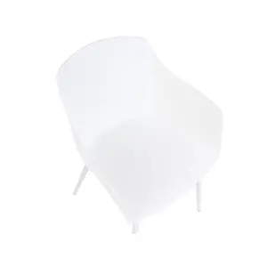 Scot Dining Chair (Set of 2) White / White