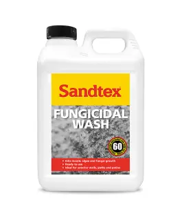 Sandtex Trade Exterior Fungicidal Wash Clear 5L