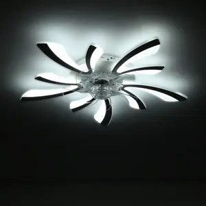 Annuska 78cm Ceiling Fan with LED Lights White