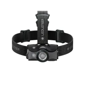 Ledlenser MH7 Rechargable 600 Lumen Dual Power Source LED Head Torch for Outdoors Camping and Fishing