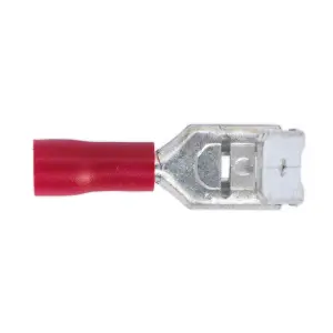 Sealey Piggy Back Wire Terminal 6.3mm Electrical Red 22-18 AWG Pack of 100 RT17