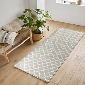 Dawson Door Mat Grey / 120cm W x 160cm L