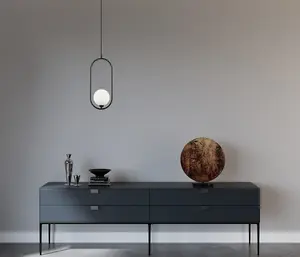 Luminosa Lupus Modern 1 Light Globe Pendant Ceiling Light, G9