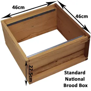 National Beehive Brood Box in cedar