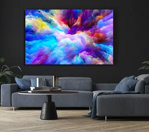 Clouds Of Power Canvas Print Wall Art - Medium 20 x 32 Inches