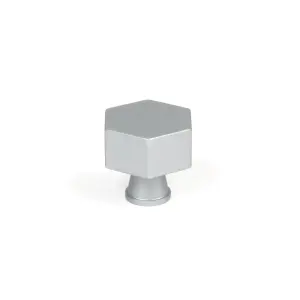 From The Anvil Satin Chrome Kahlo Cabinet Knob - 32mm