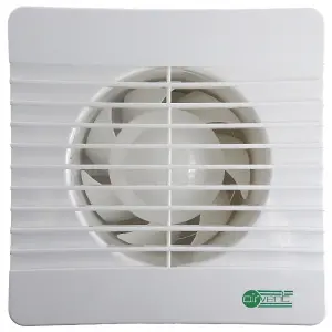 Airvent 431301 Low Profile Extractor Fan 100mm / 4 Inch (Standard Model)