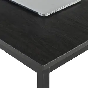 Shawna Computer Desk Espresso/Black / 73.7cm H x 160.02cm W x 61cm D