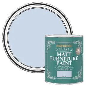 Rust-Oleum Blue Sky Matt Multi-room Furniture paint, 750ml