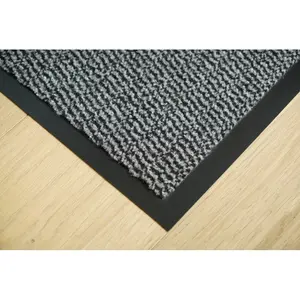 Aarib Door Mat Grey / Rectangle 80cm x 120cm