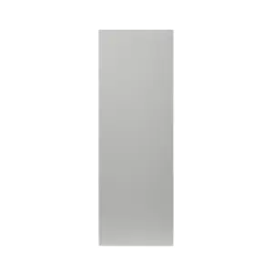 GoodHome Balsamita Matt grey Slab Highline Cabinet door (W)250mm (H)715mm (T)16mm